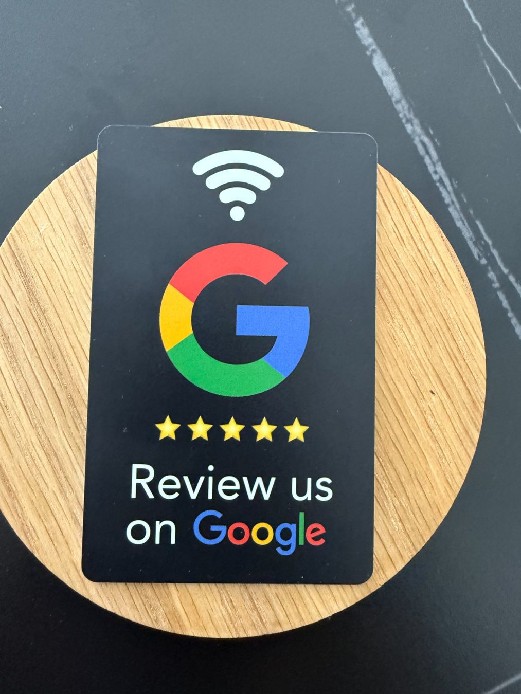 Altro in Decorazioni & Accessori: Google  Rezensionen NFC Karte im EC-Kartenformat – Nuovo e nell'imballaggio originale da Burg AG venduto da Dein-Expert 1