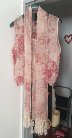 Esprit Seidenshirt mit Schal Gr.44