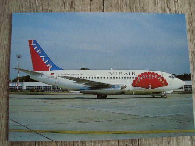 Cartoline postali: Vip Air, B737-248, TC-VAB – Nuovo e nell'imballaggio originale da Thun venduto da Abigboss