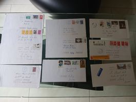 Lot de vieilles enveloppes de collection de France