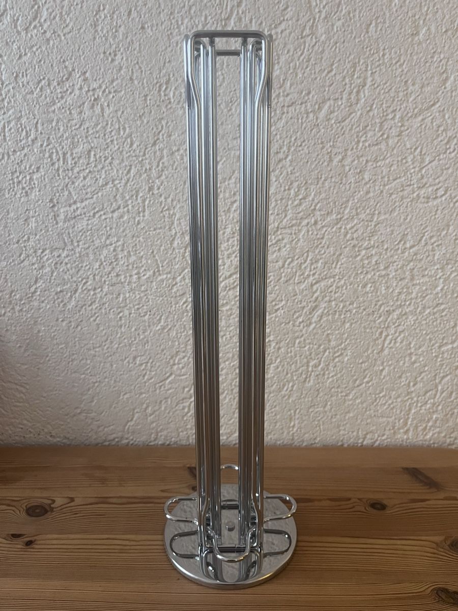 Supporti a parete: drehbarer Kapselspender chrom – Usato da Bern venduto da Jojo_20