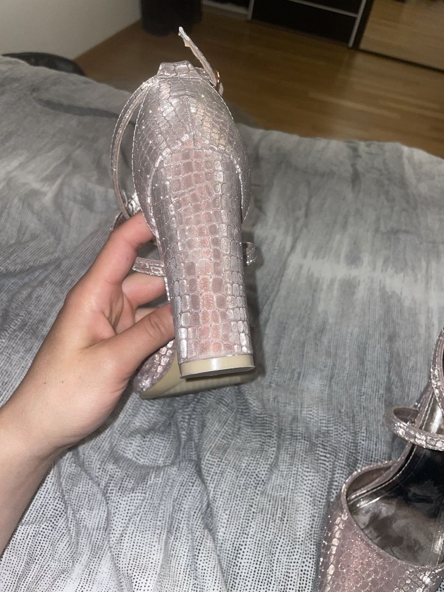 Scarpe da donna: Highheels glitzer effekt rosa 37 – Nuovo (secondo la descrizione) da Winterthur venduto da chiaraelisa93 5