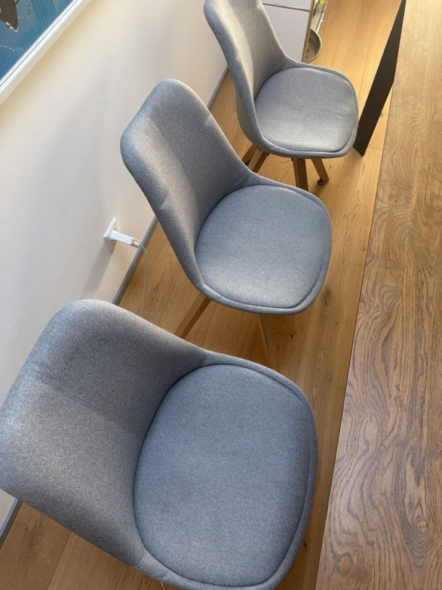 Chaises: Esszimmer Stühle 6x - Eiche / Polster – D'occasion à Emmen par underrtxed678 3