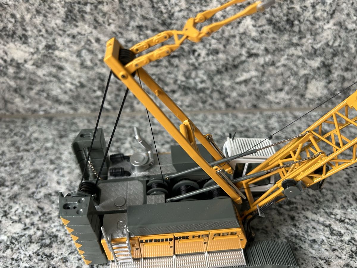 Liebherr Modellbausätze & Standmodelle: Liebherr HS 855 Marti , 1:50 – Gebraucht aus Horw von Tigercat635 6