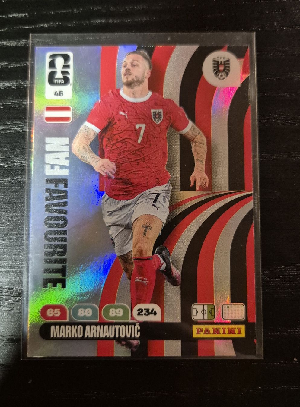 Panini FIFA World Cup 2026 Marko Arnautović Nr. 46 (Neu (gemäss