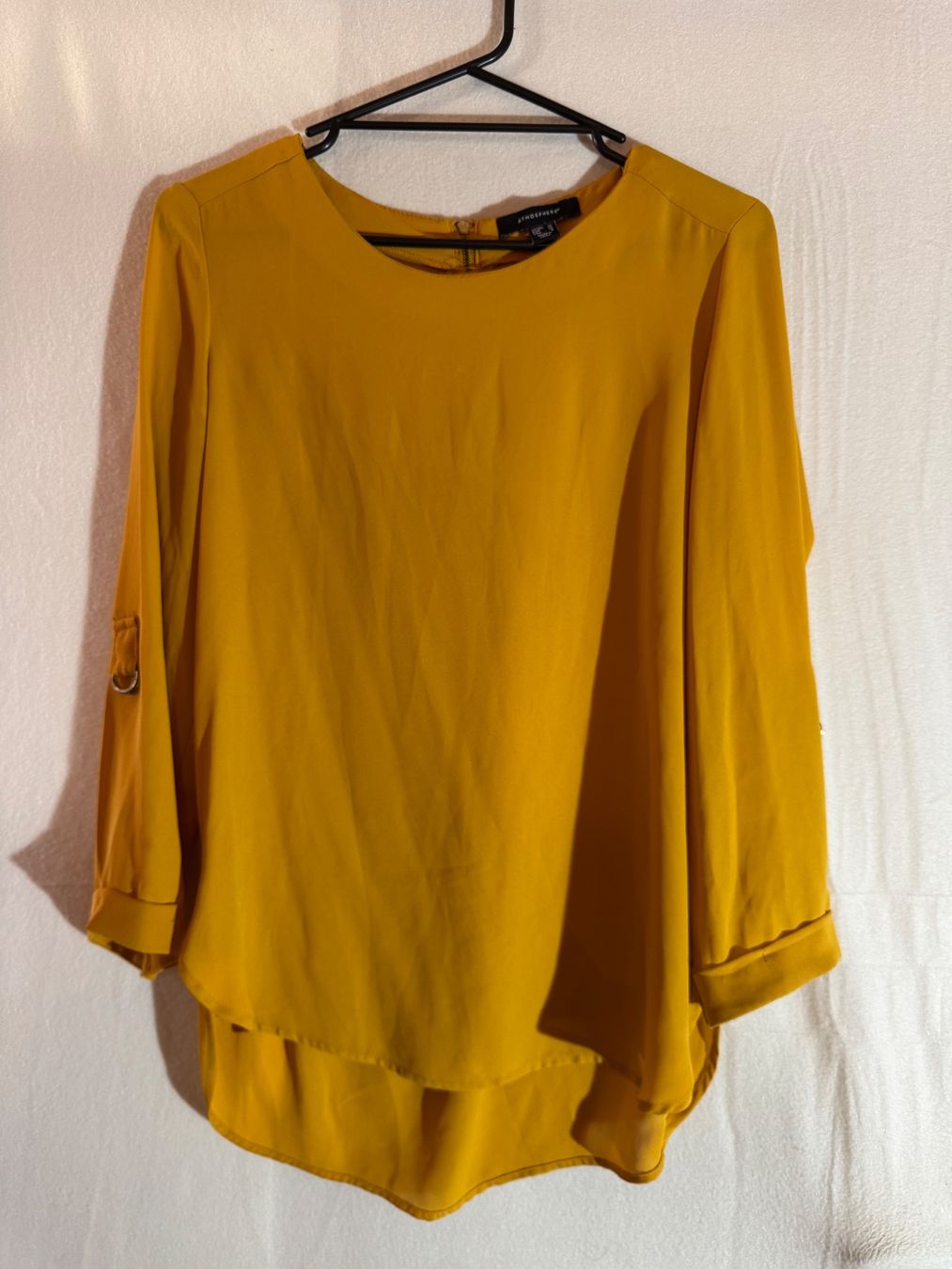 Camicette: Senfgelbe Bluse von atmosphere Gr. 38 – Usato da Grosswangen venduto da second_hand_dress
