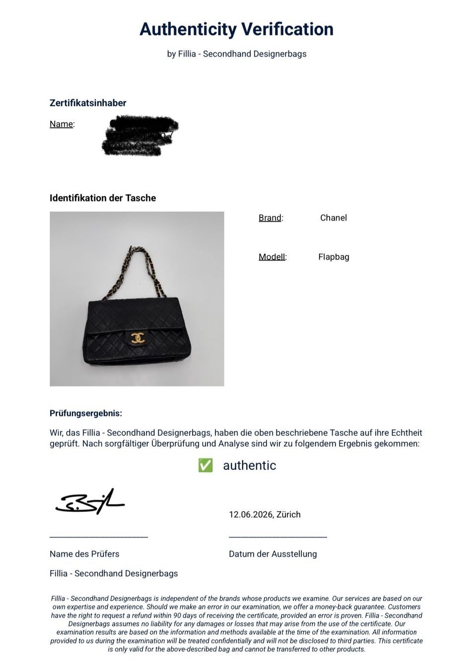 Chanel Borse: Chanel Double Flap Bag Vintage – Usato da Chur venduto da gai_nks6 9