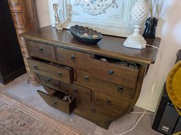 Commode en teck