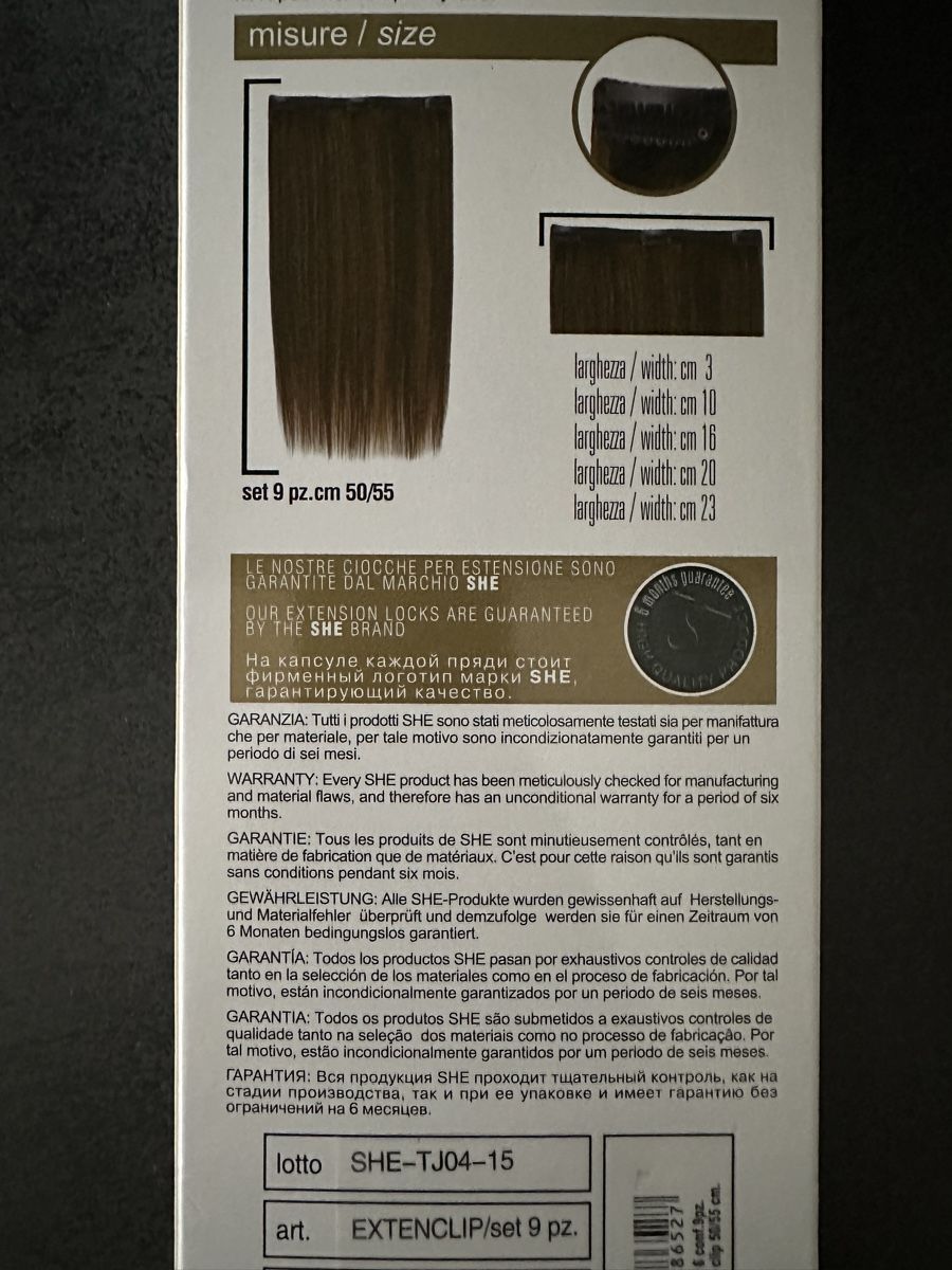 Haarschmuck: Haar-Extensions mit Clip-System – Neu und originalverpackt aus Bern von aboutann 3