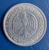 Münze Deutsches Reich 50 Reichspfennig 1938 ss