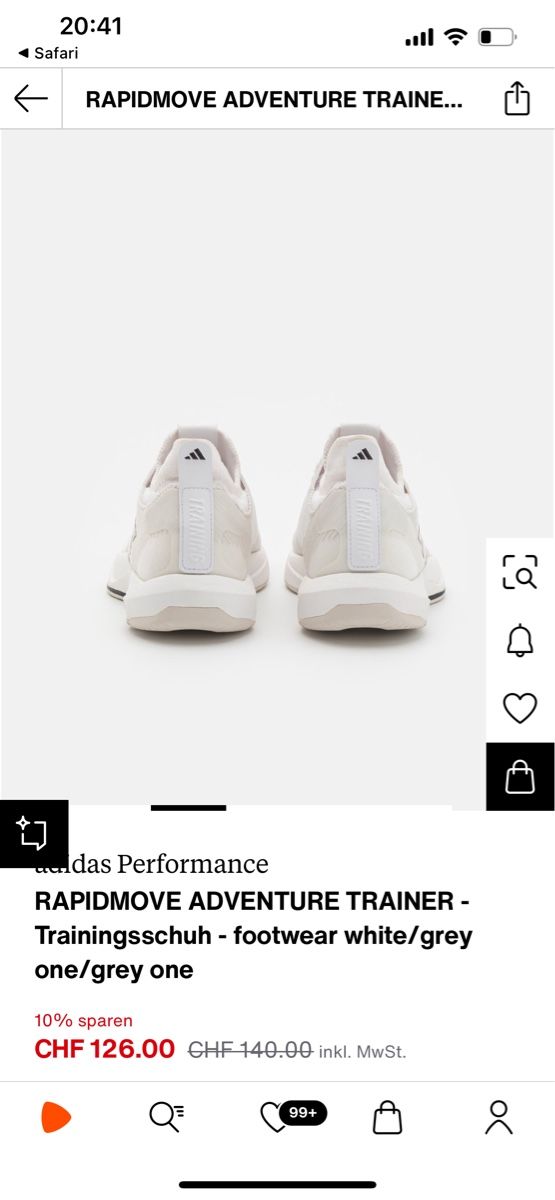 Adidas Scarpe da donna: adidas performance rapidmove adventure turnschuh – Usato da Winterthur venduto da serc.e 7