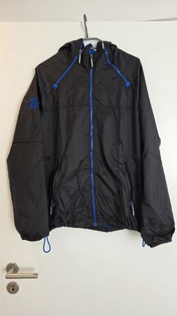 Superdry Übergangsjacke, schwarz, Grösse M, neuwertig