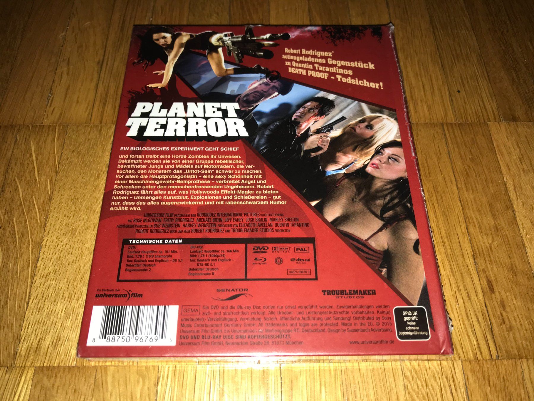 Tous les DVDs: Planet Terror - MEDIABOOK - UNCUT – Neuf avec emballage d'origine à Basel par havsok 1