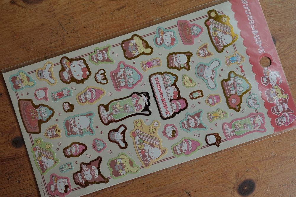 Süsse Sticker - Stickerbogen - Sanrio Character Mix (Neu (gemäss ...