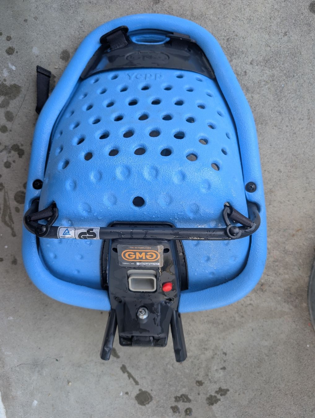 Pezzi di ricambio: Urban Arrow Adapter mit Yepp Kindersitz blau – Usato da Niederönz venduto da drixle 2