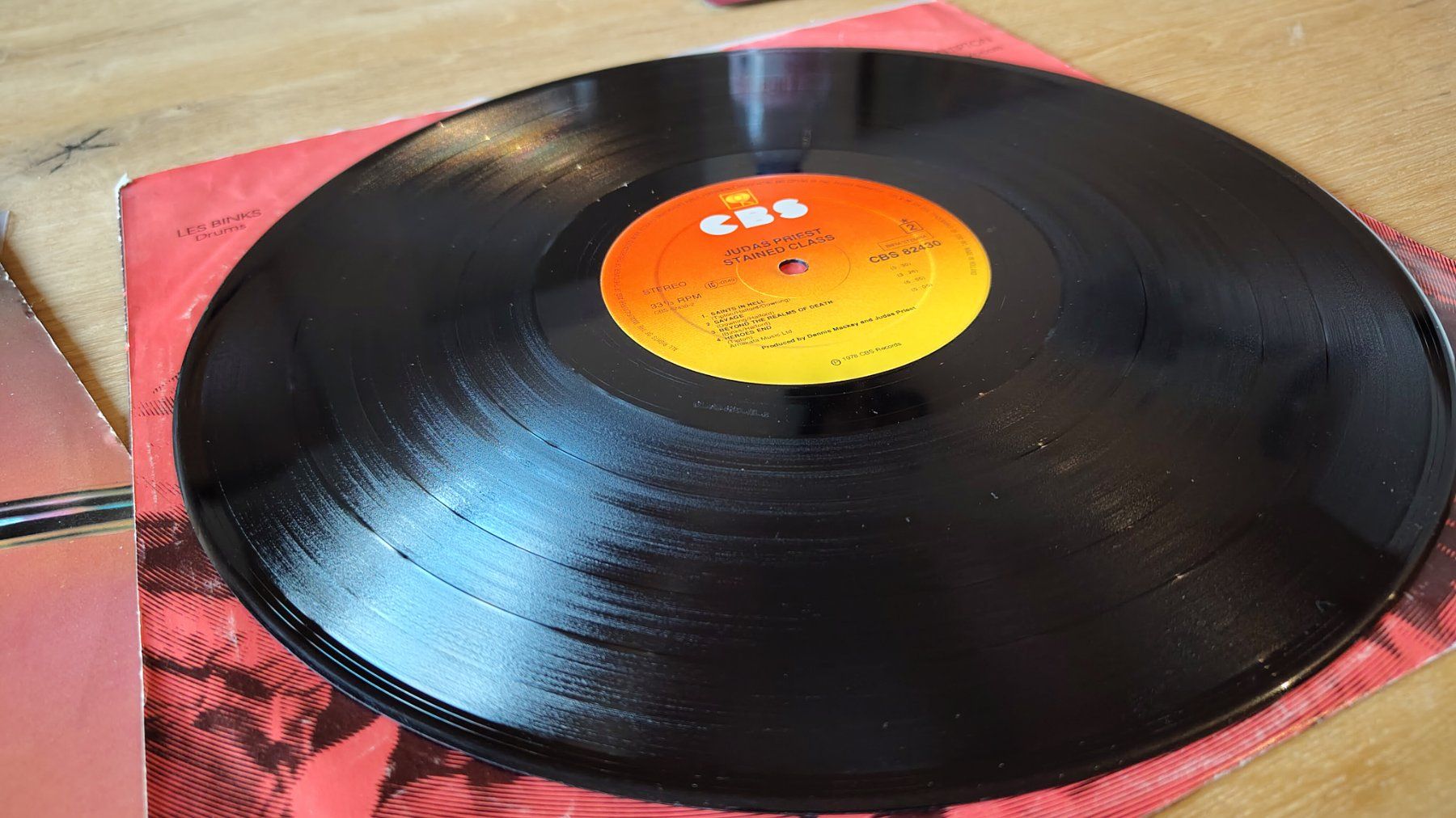Schallplatten: Judas Priest - Stained Class UK 1978 – Gebraucht aus Untervaz von Pillezei 5