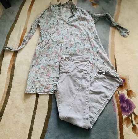 Aérienne tunique chemise JAYKO, pantalon et veste à part, M