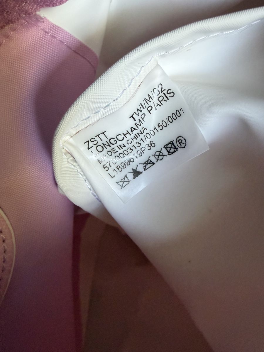 Longchamp Borse da donna: Longchamp Le Pliage L Original Rosa – Usato da Vionnaz venduto da b_f_d_r_g 8