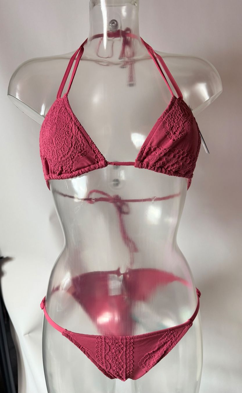 Seafolly Badekleider & Bikinis: SEAFOLLY, Bikini, Grösse 38, Farbe Dunkelrosa – Neu und originalverpackt aus Rudolfstetten von gst_g7xl