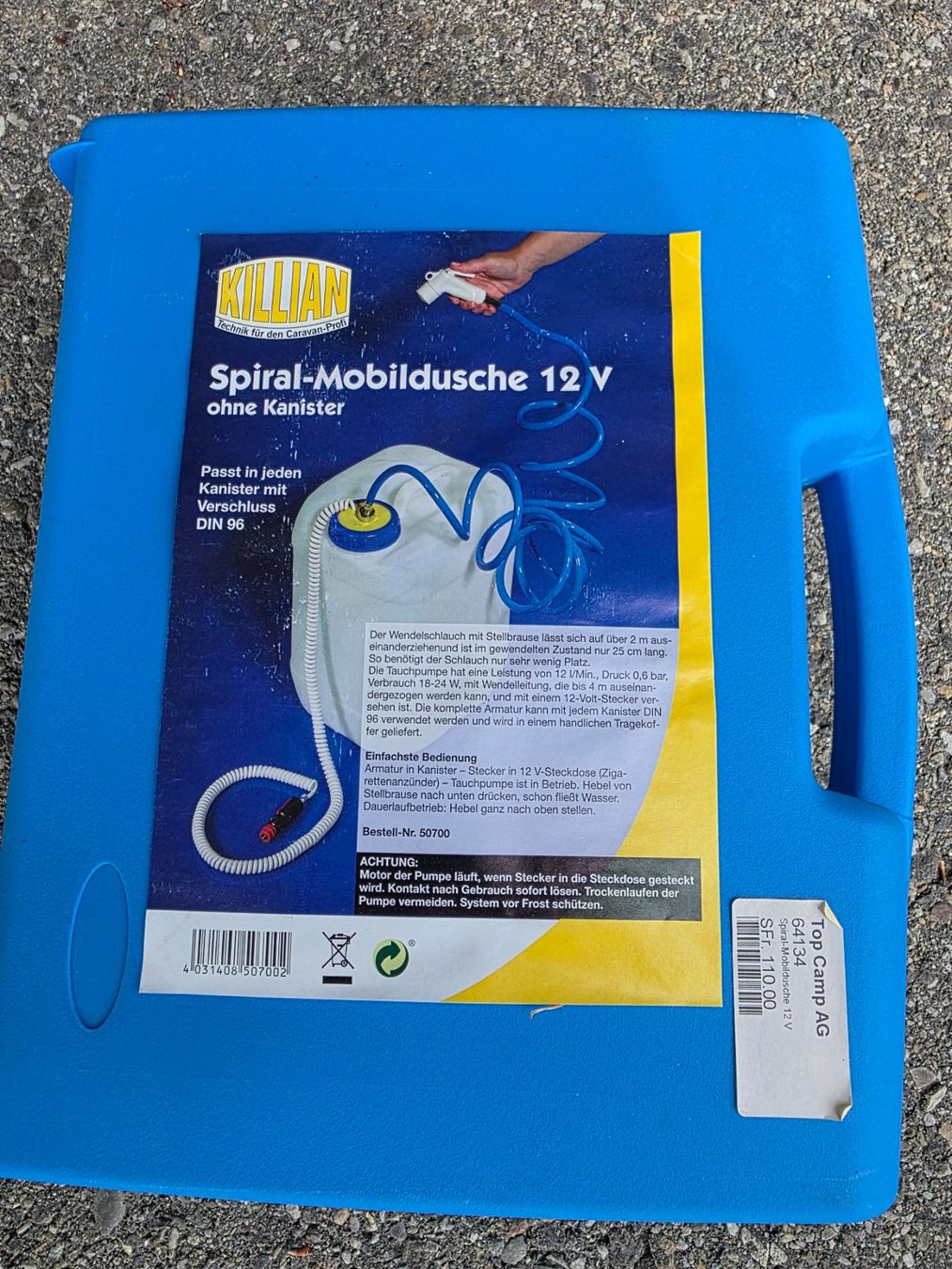 Docce: Mobil Dusche für Camping – Nuovo (secondo la descrizione) da Gretzenbach venduto da Stern9