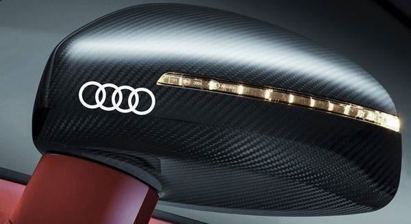 Sticker: Audi ring  Aufkleber für Seiten Spigel – Nuovo (secondo la descrizione) da Aarau venduto da Foruschweiz 2