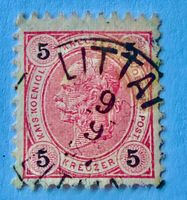 Briefmarken aus Österreich Kaiser Franz Joseph I. GESTEMPELT