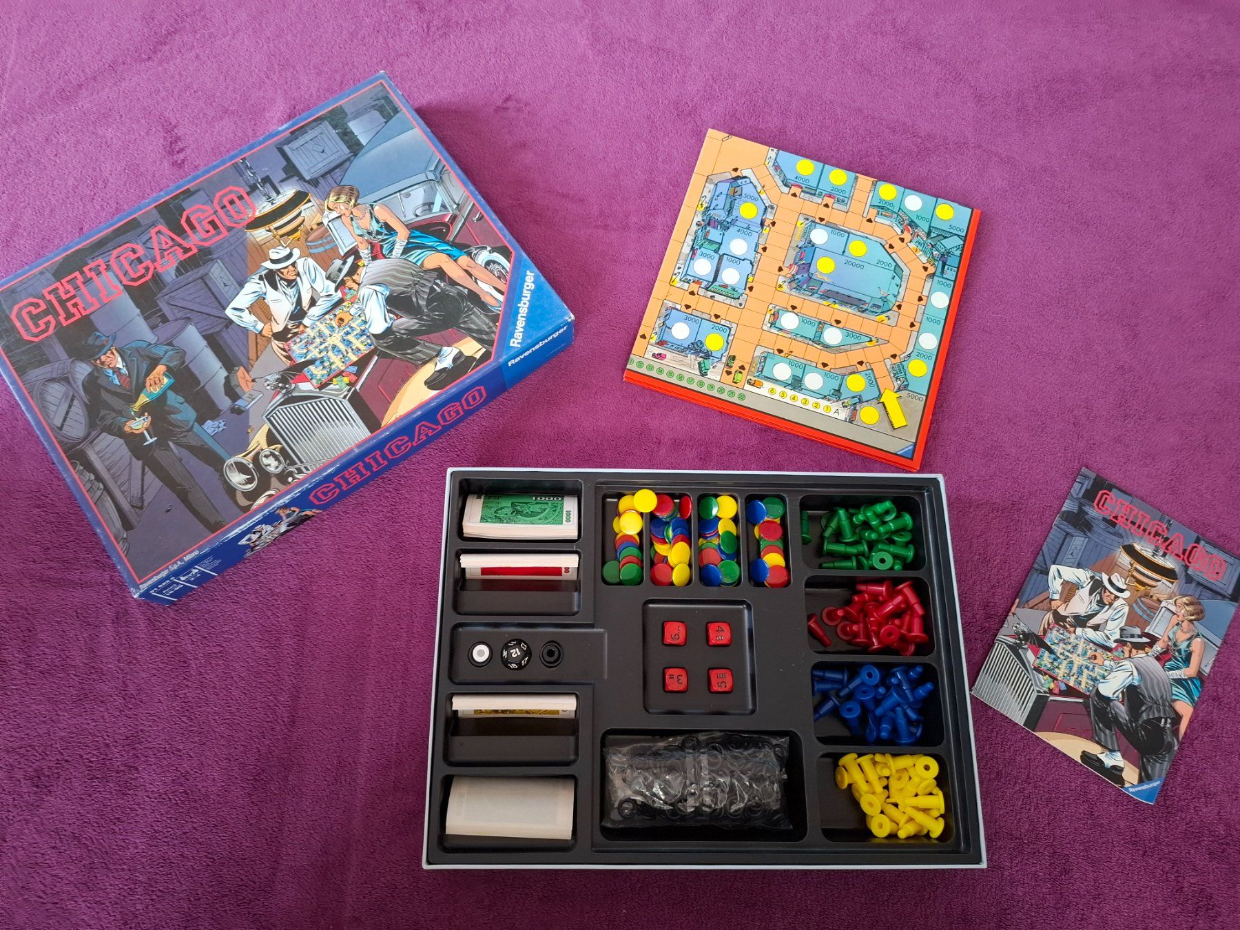 Ravensburger Giochi: Ravensburger Spiel - Chicago – Usato da Müllheim Dorf venduto da Seeeule01 1