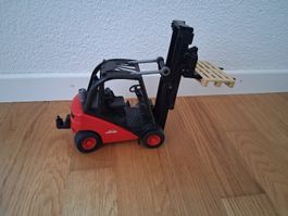 Bruder Linde Gabelstapler Spielzeug, Top Zustand, wie neu!