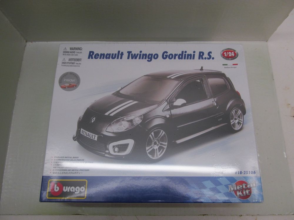 RENAULT TWINGO GORDINI R.S. 1:24 BBURAGO (Neu und originalverpackt) in ...