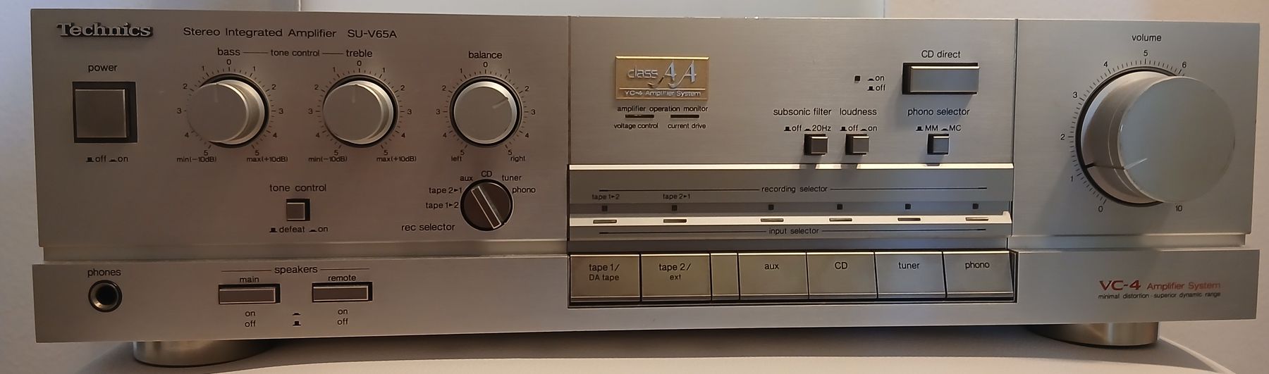 Technics Amplificatori: High-end Technics SU-V60A Stereo Integrated Class AA Amplifi – Usato da Watt venduto da Tomaf