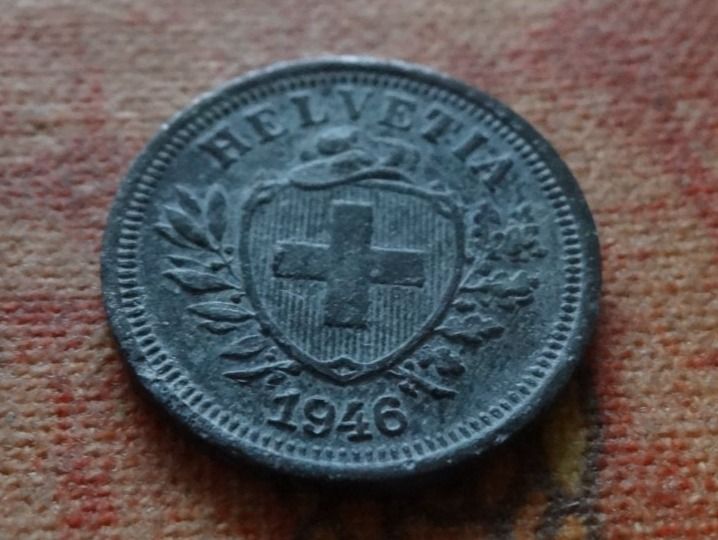 Tutti le monete: 1 Rp. 1946  (A) – Usato da Romanel-sur-Lausanne venduto da Swift13