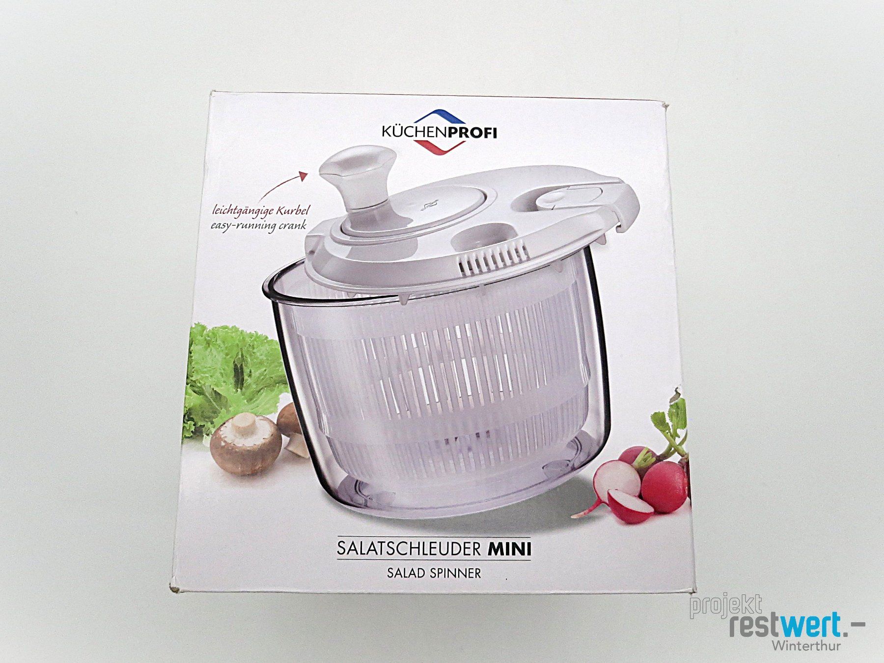 Elettrodomestici da cucina: KÜCHENPROFI Salatschleuder mini – Nuovo (secondo la descrizione) da Winterthur venduto da Restwert_Winterthur 2