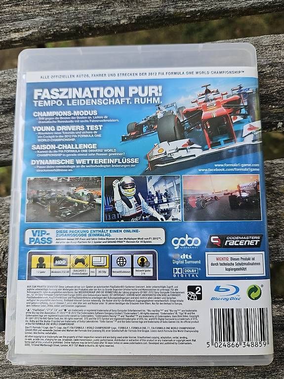 Giochi: F1 Formula 1 2012 - PS3 – Usato da Hägglingen venduto da Ruwi 1