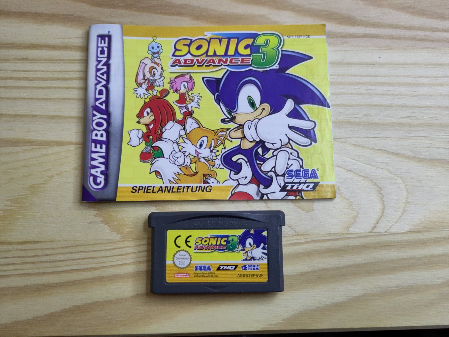 Spiele: Sonic Advance 3 Game Boy Advance GBA – Gebraucht aus Zug von RepTCG 2
