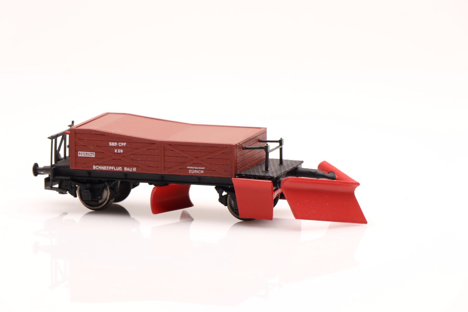 Modellini di ferrovie: Ruco 1020 SBB Schneepflug X59 DC, H0 – Nuovo (secondo la descrizione) da Ried (Muotathal) venduto da Modellbahn.swiss 2