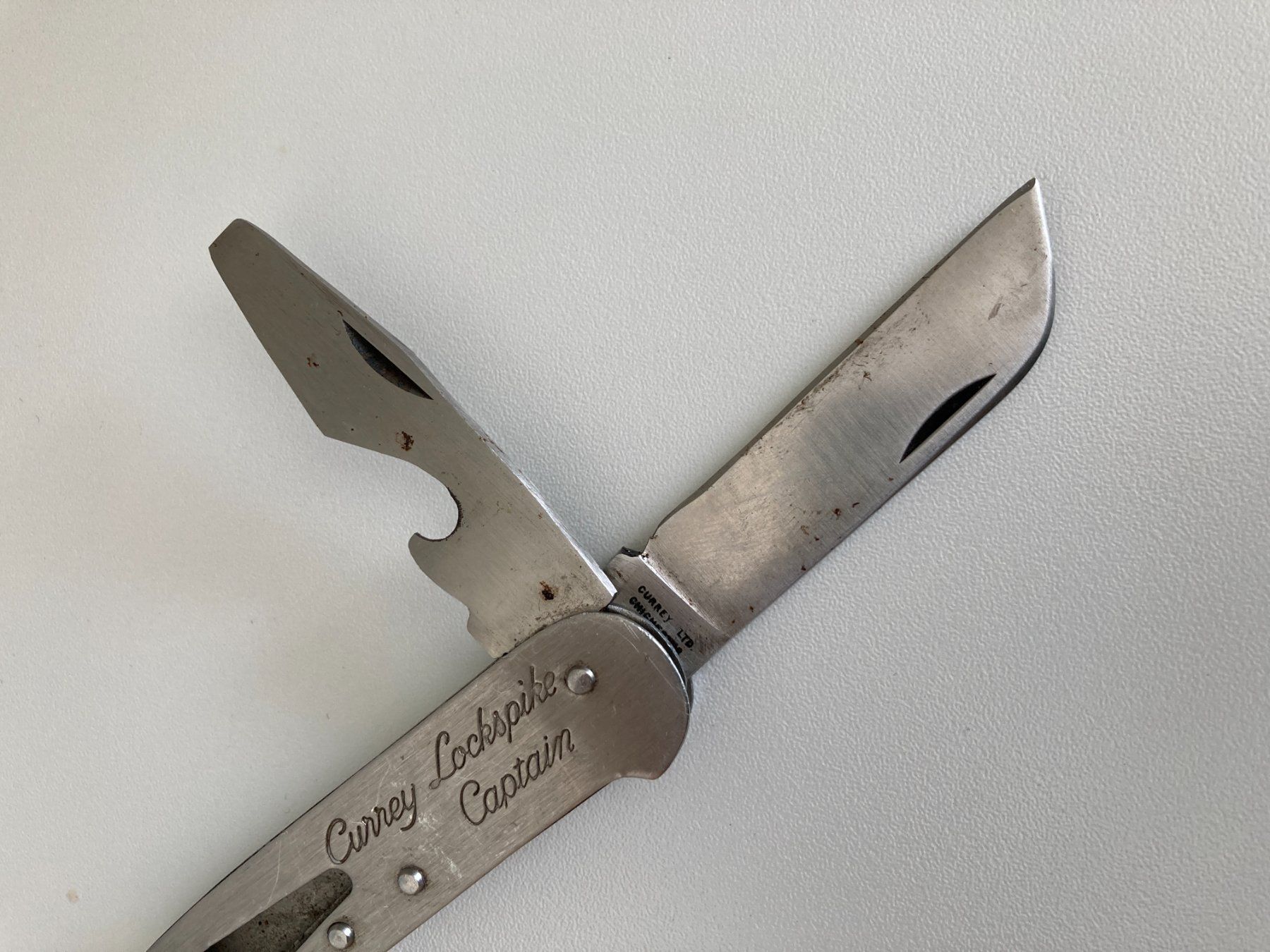 Coltelli tascabile: Currey Lockspike Captain Taschenmesser – Usato da Wil SG venduto da Pin05 2