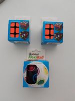 Set von 2 Flexicube (Rubik's Zauberwürfel) und 1 Flexiball