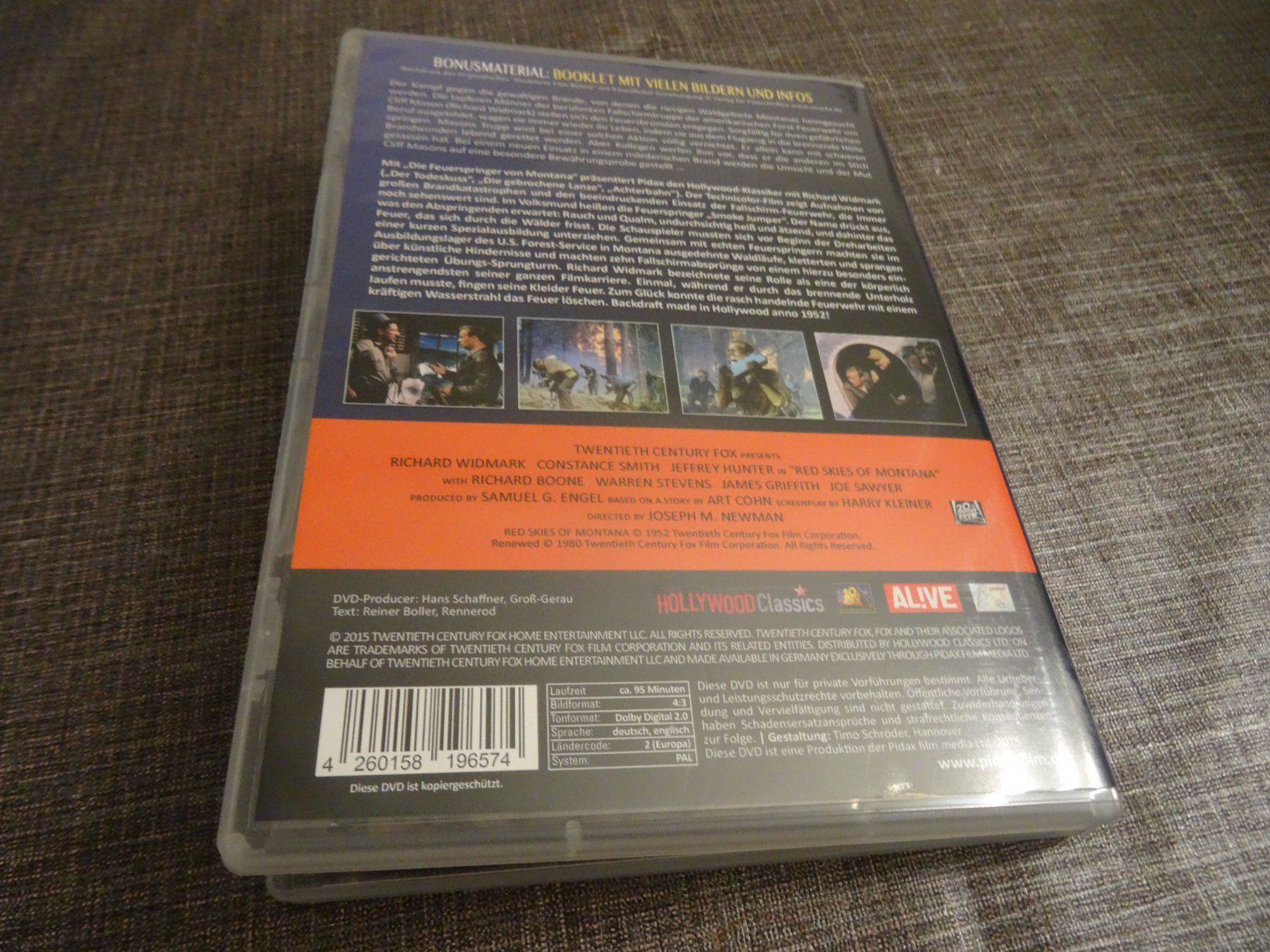 Tutti i DVDs: DVD Die Feuerspringer von Montana Technicolor – Usato da Olten venduto da Disc-Verkauf 2