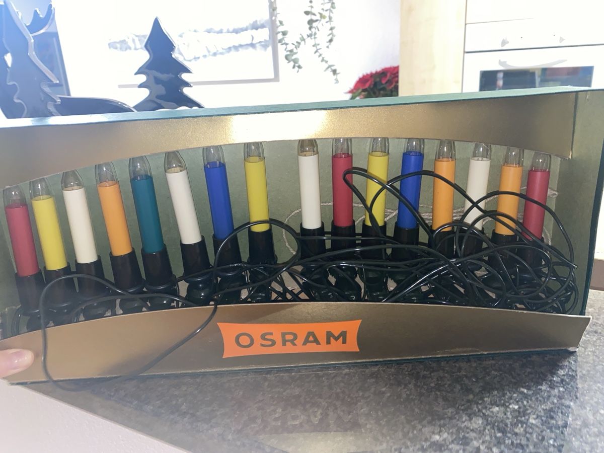 Ghirlande e barre luminose: Weihnachtsbaumbeleuchtung – Usato da Zuzwil SG venduto da Boho-Style 2