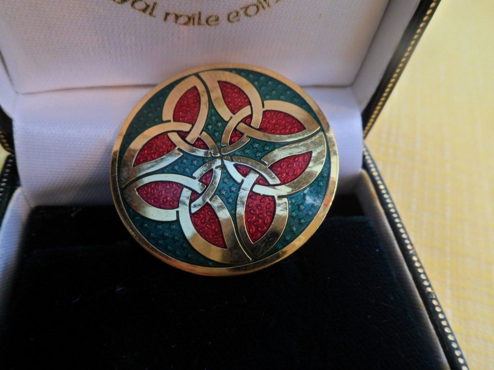 Brosche aus Schottland, keltisches Design (Gebraucht) in Uezwil für CHF ...