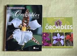Lot de 2 livres sur les orchidées - Idéal pour offrir! (53)