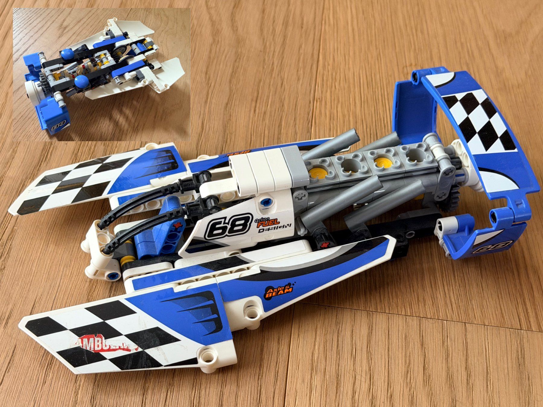 Lego Kit di costruzioni: Riesige LEGO Technic Fahrzeug Sammlung u.a. mit PULL BACK – Usato da Muri b. Bern venduto da best.design4you 1