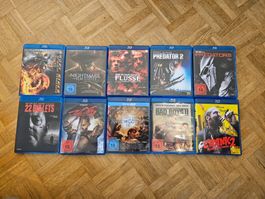 10 Blu-ray Filme Predator, Crank, PurpurenFlüsse, Elm Street