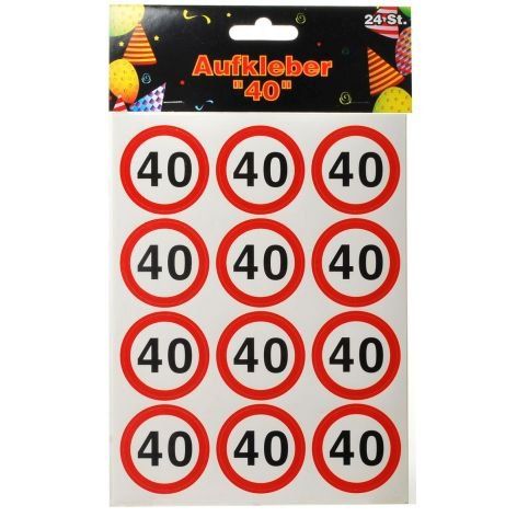 APLI Agipa Verkehrsschilder Aufkleber – 40 Verschiedene Schilder, Je 15 Mm, Für Spielteppich & Verkehrserziehung