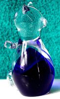 Glas Katze Murano