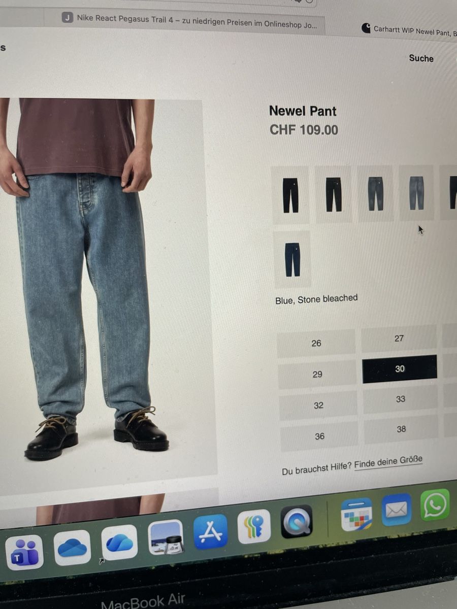 Jeans: Carhartt Newel Pant – Nuovo e nell'imballaggio originale da Basel venduto da Magimagsen 5