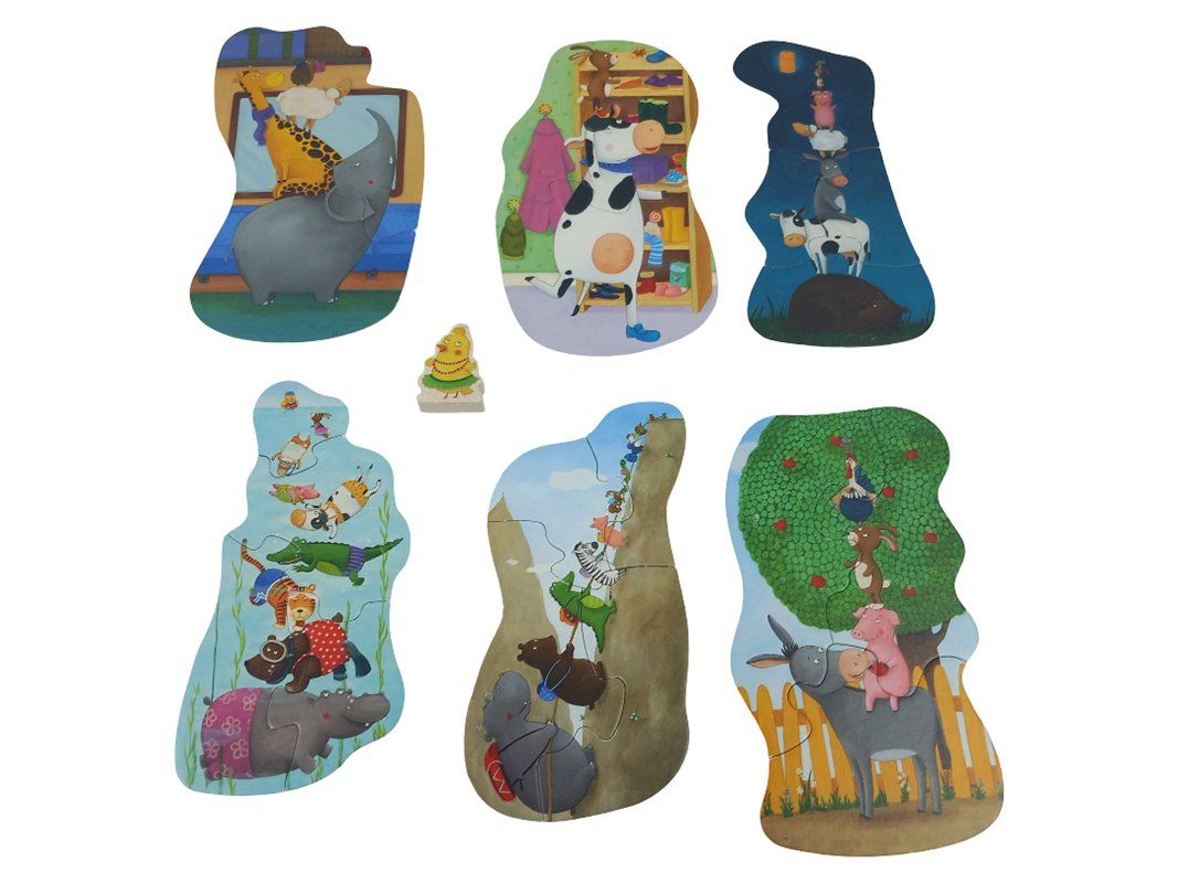 Haba Puzzle: HABA Tier auf Tier Puzzles – Usato da Hünenberg venduto da Restwert_Zug 2
