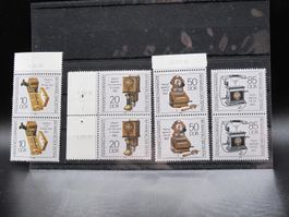 DDR 1989 Fernsprechapparate Zeit 2er **