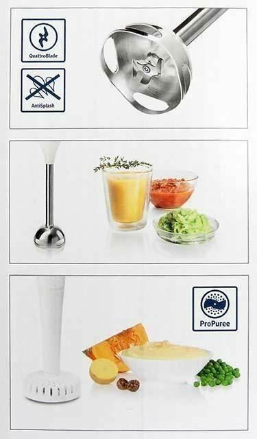 Bosch Elettrodomestici da cucina: Bosch Stabmixer MSM66155 ErgoMixx, Set – Nuovo e nell'imballaggio originale da Bottighofen venduto da zaap 3