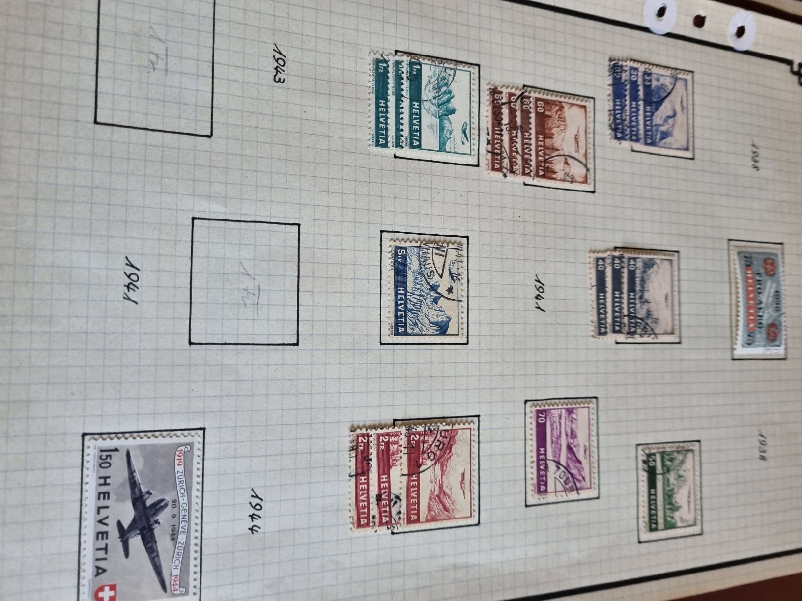 Tutti i francobolli: Flugostsammlung Schweiz - mit besseren  - ab 1.- – Usato da Heimenschwand venduto da rog_p7h9 5
